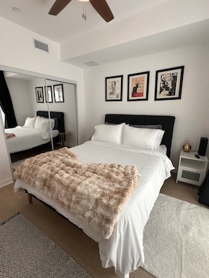 1 chambre, fer et planche à repasser, Wi-Fi, draps fournis