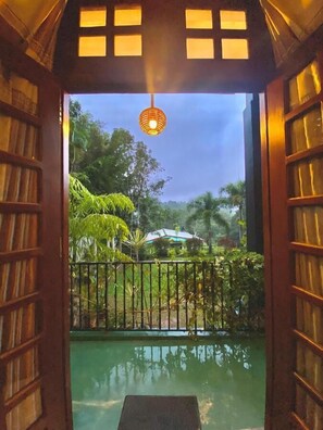 Fachada de la propiedad