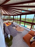 Luxury Penthouse, Partial Ocean View | Terrace/patio