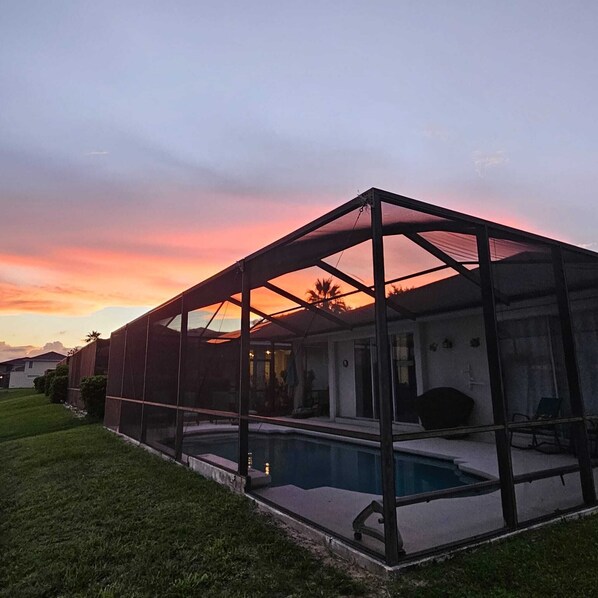 Piscine chauffée