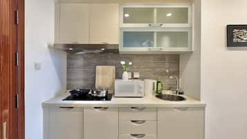 Appartement, vue ville | Cuisine privée