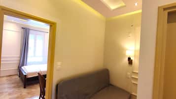 Suite Deluxe | 1 chambre, bureau, espace de travail pour ordinateur portable