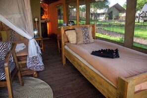 Comfort Tent, Patio, Garden View | In-room safe, bed sheets - Africa Safari Manyara Escarpment (Lake Manyara National Park)