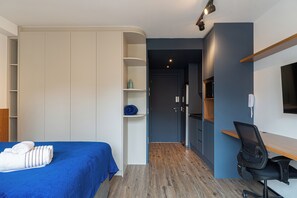 1 soverom, strykejern/-brett, wi-fi og sengetøy