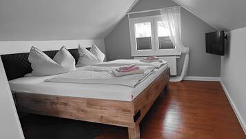 1 Schlafzimmer, Bügeleisen/Bügelbrett, Reisekinderbett, kostenloses WLAN