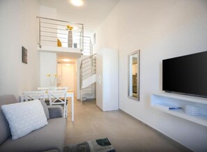 Living area - A&V Residence - Two-storey one-bedroom apartment with terrace (Novigrad)