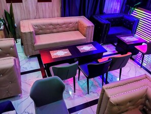 Sitteområde i lobbyen