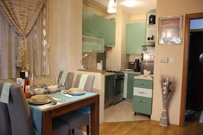 Apartment, 2 Bedrooms, Accessible, Smoking | Dining room - Aniks Cozy Apartment With Netflix,hbo in Zagreb (Zagreb)