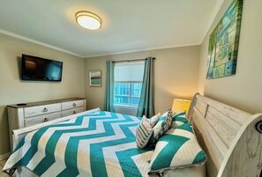 2 habitaciones, tabla de planchar con plancha y cuna de viaje 