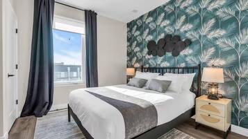 5 chambres, fer et planche à repasser, lit parapluie, Wi-Fi gratuit
