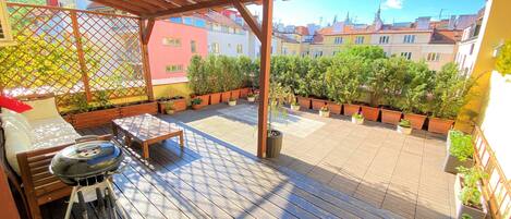 Estudi Comfort, vistes al pati | Terrassa o pati