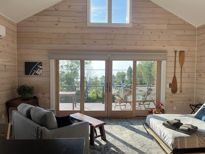 Ferry Cottage | Eco-Chic Escape, Ocean Views, Steps to Beach