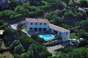 Exterior - Villa Cap Corse with pool facing the sea (Luri)