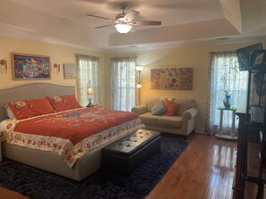 4 chambres, fer et planche à repasser, accès au Wi-Fi (inclus)