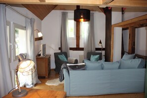 Televisión, reproductor de DVD y libros