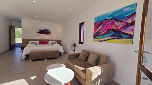 Luxury Double or Twin Room, Mountain View | Living area - El cielo en Tilcara complejo turístico (Tilcara)