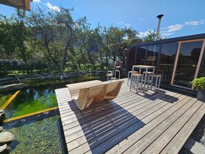 Sauna - Bauenhaus With Swimming Pond and hot tub (Bramberg am Wildkogel)
