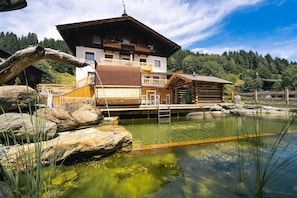 House | Exterior - Bauenhaus With Swimming Pond and hot tub (Bramberg am Wildkogel)