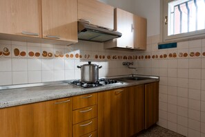 Appartement, 2 slaapkamers, terras, uitzicht op tuin | Interieur