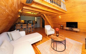 Apartment, Gartenblick | 1 Schlafzimmer, Verdunkelungsvorhänge, Bügeleisen/Bügelbrett