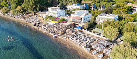 On the beach, 4 beach bars