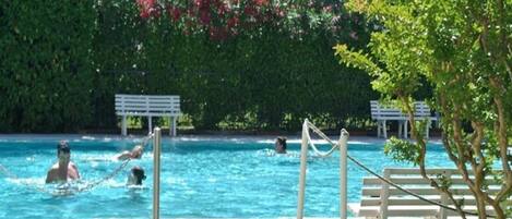 Apartment, 2 Bedrooms, Balcony, Pool View | Pool | Outdoor pool