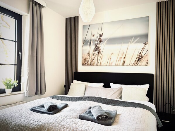 1 Schlafzimmer, kostenloses WLAN, Bettwäsche