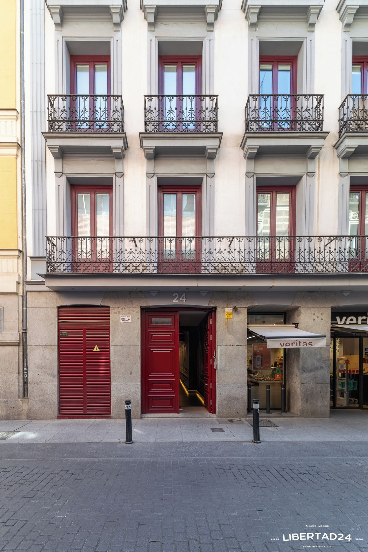 Fachada de la propiedad