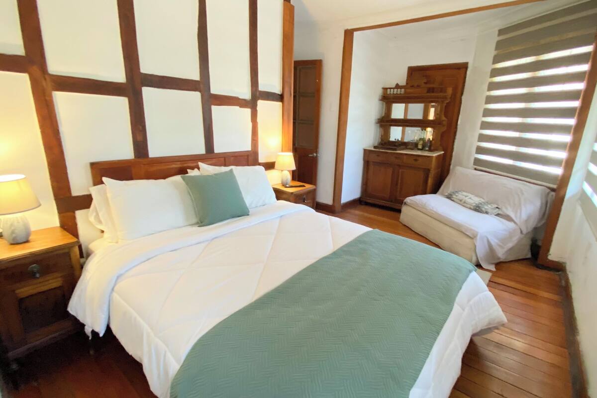Premium bedding, pillow-top beds, in-room safe, laptop workspace