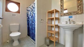 Shower, towels