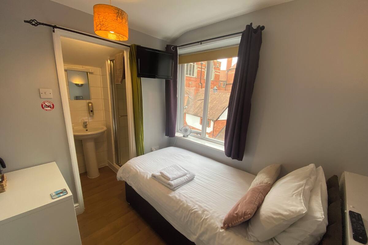 Desk, iron/ironing board (on request), WiFi (free)