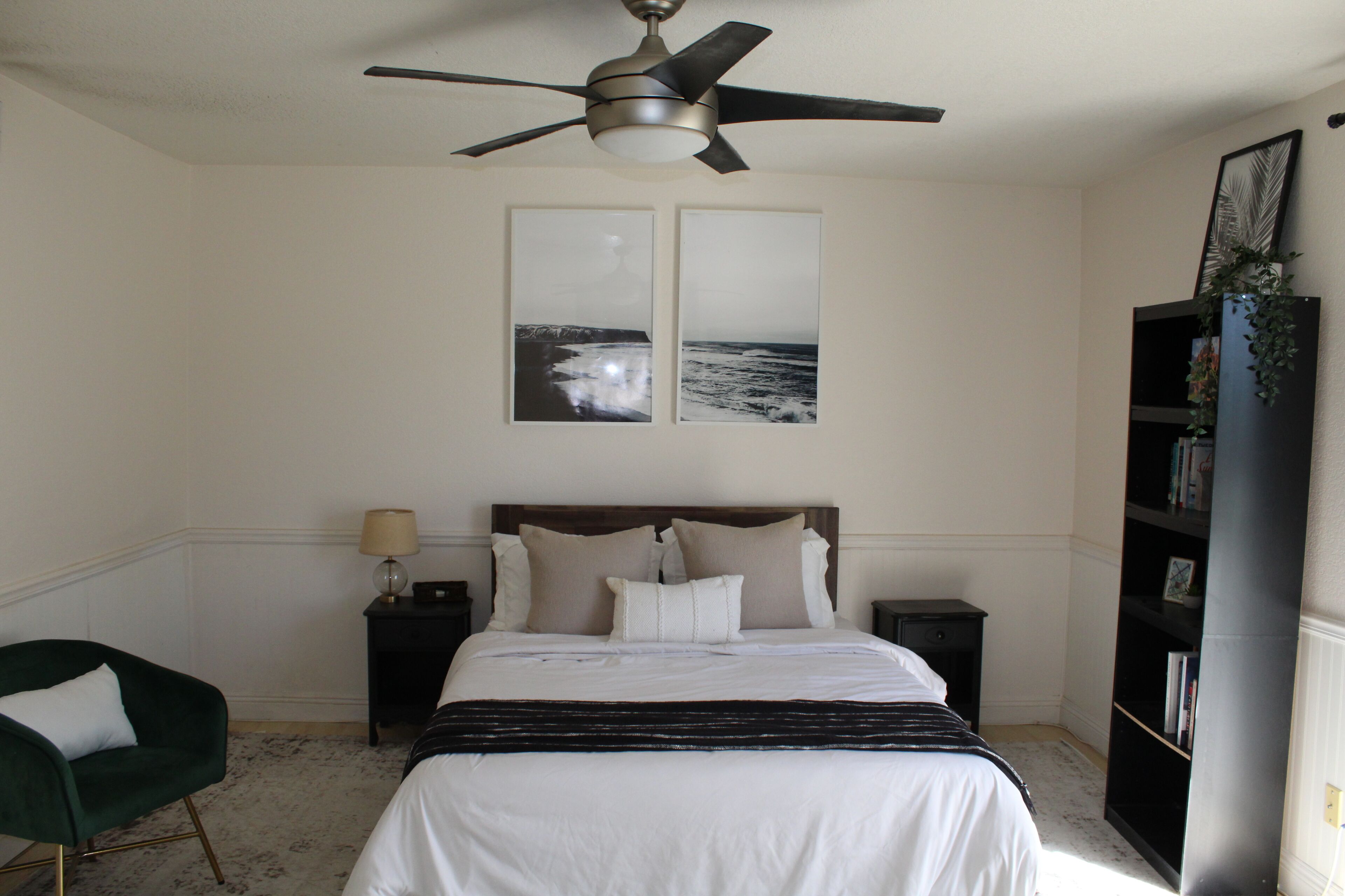 2 多间卧室、熨斗/熨衣板、WiFi、床单