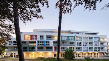 Fassade der Unterkunft