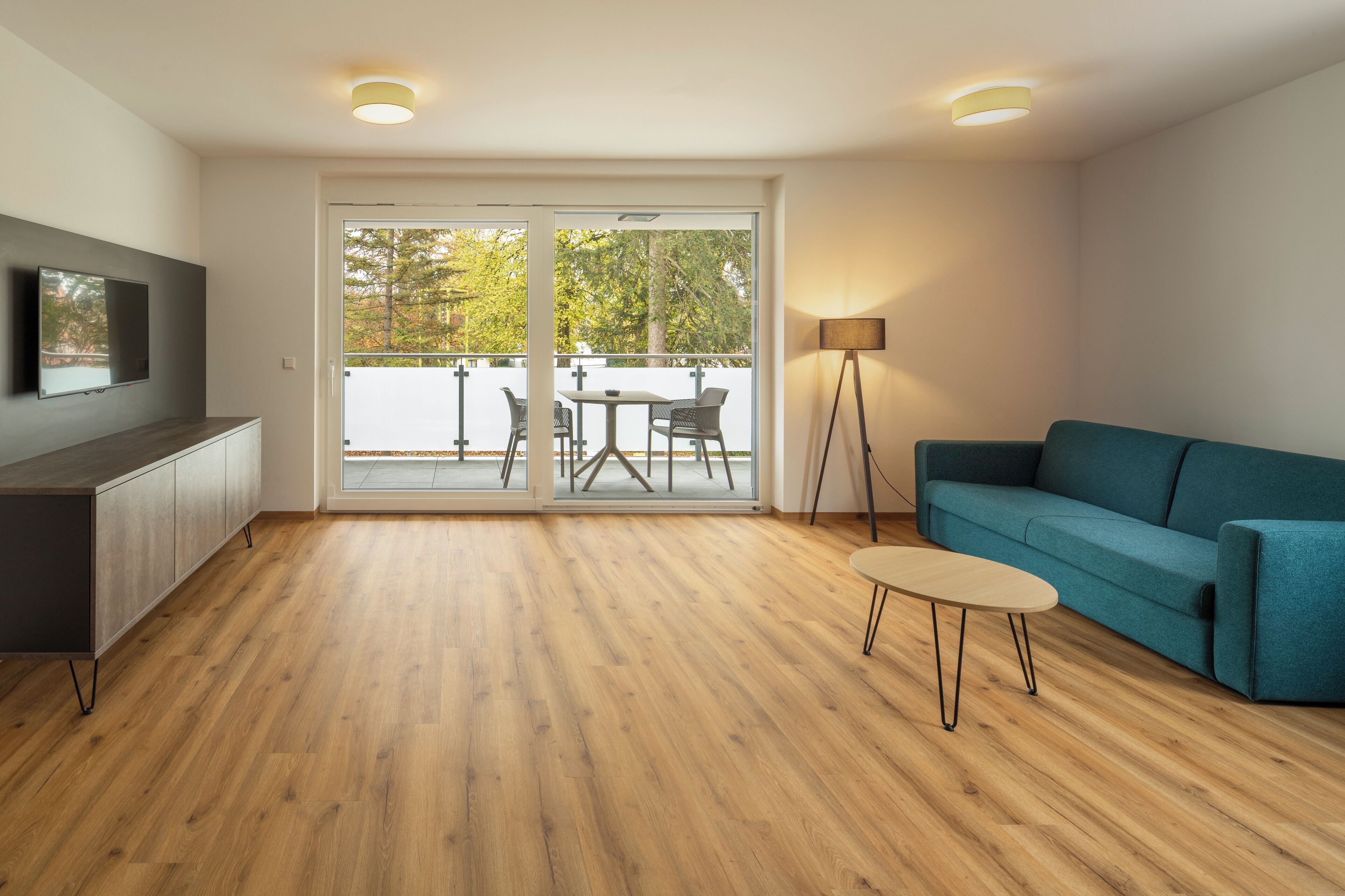 Comfort Apartment, Garden View | Living area