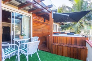 Terrace/patio - BZ78 Búzios Center! Penthouse with 2 suites and SPA (Centro Armação dos Búzios)