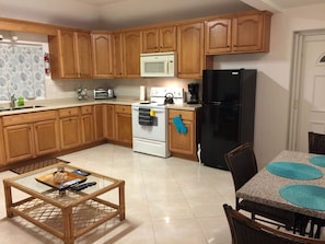 Microwave, oven, stovetop