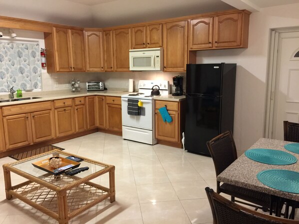 Microwave, oven, stovetop