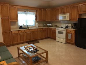 Microwave, oven, stovetop