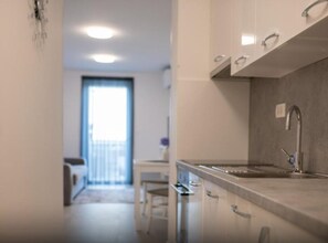 Private kitchen - A&V Residence - Studio apartment with terrace (Novigrad)