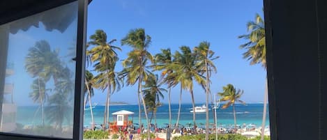 Superior-lejlighed - 2 soveværelser - strandudsigt | Pengeskab på værelset, gratis Wi-Fi