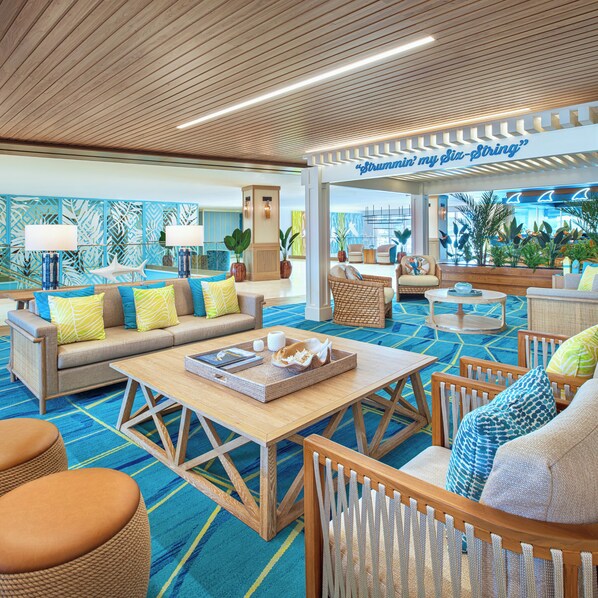 Lobby sitting area - Margaritaville Hotel Kansas City (Kansas City)