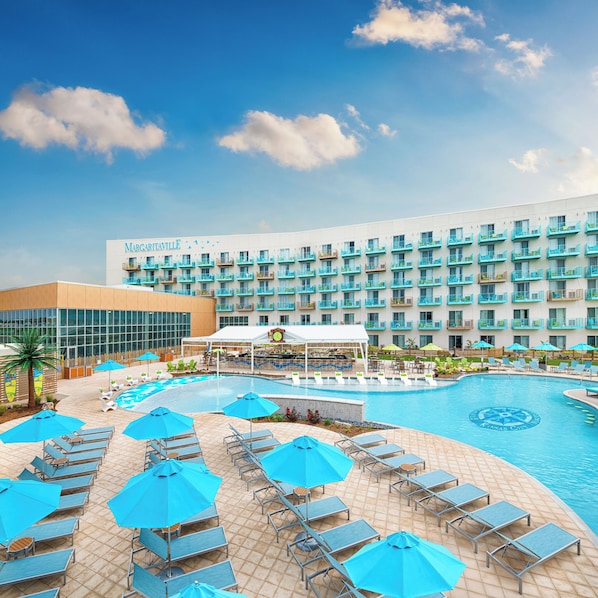 Indoor pool, seasonal outdoor pool, pool cabanas (surcharge)