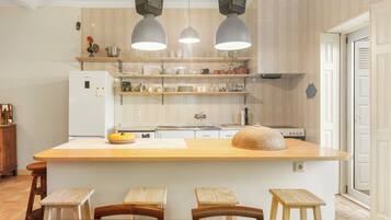 Family Apartment | Private kitchen | Coffee/tea maker
