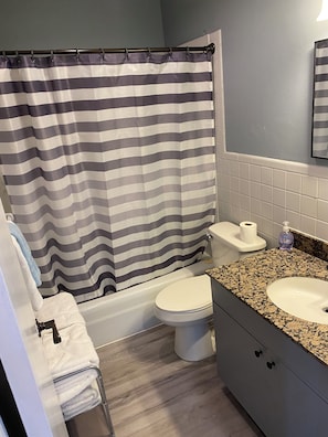 Shower, towels