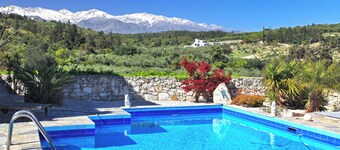 Private pool & lovely Views at this cozy 2-bedroom holiday apartment in Crete