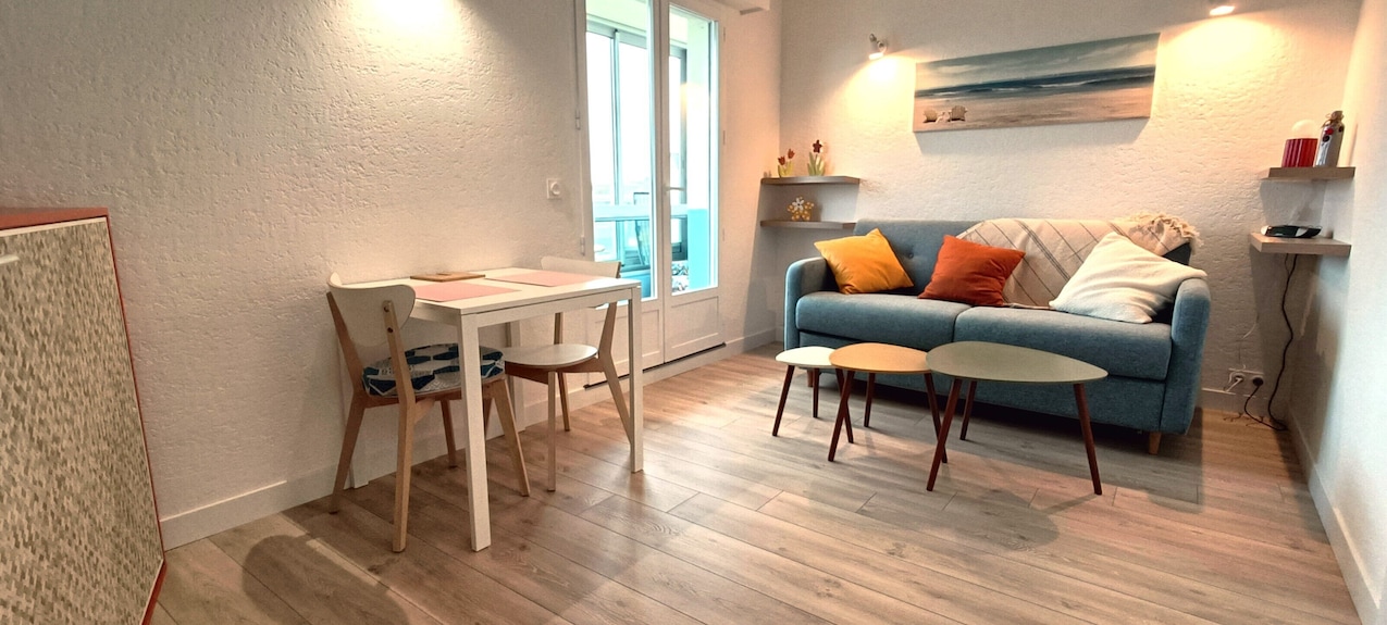 Newly Renovated Studio 2 Minutes' Walk From The Beach And Town Center - Piriac-sur-Mer