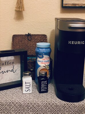 Coffee and/or coffee maker