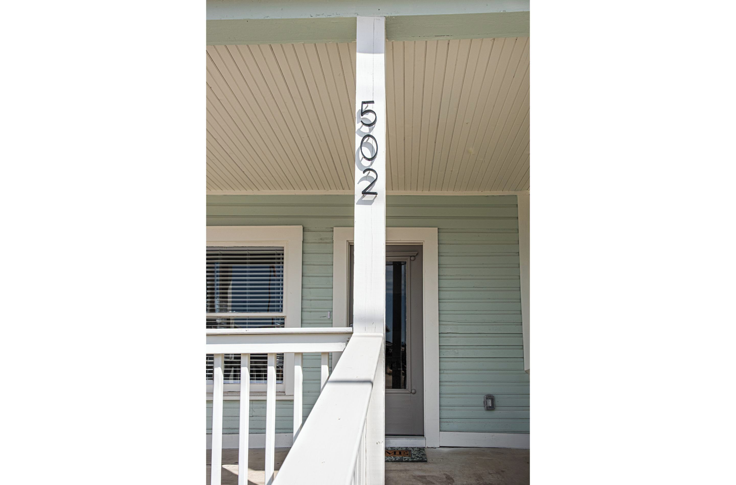 Façade de l’hébergement