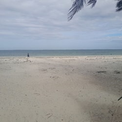 Plage privée, sable blanc