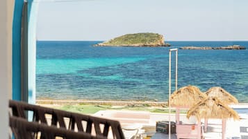 Deluxe Double Room, Sea View | Balcony view